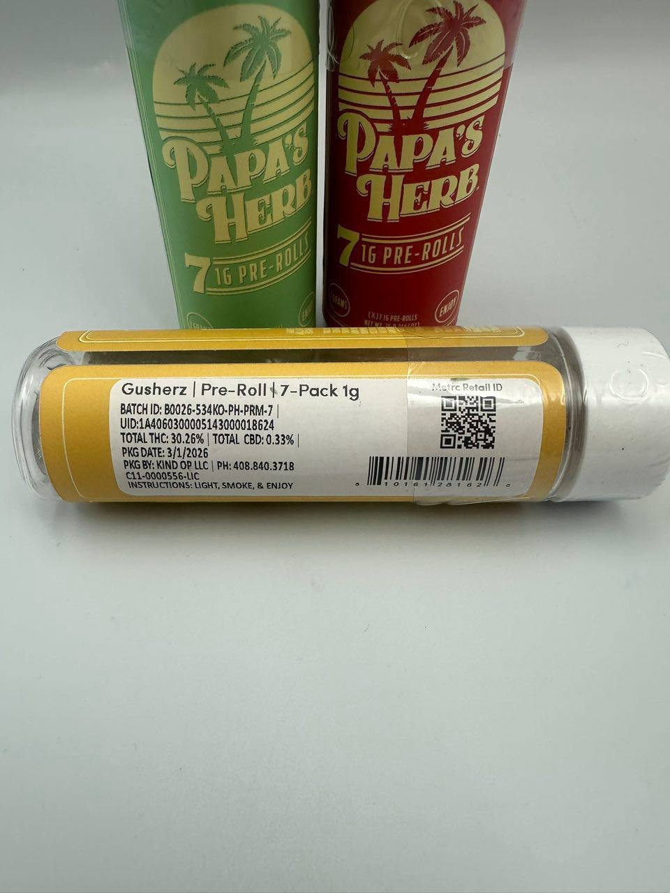 Papa’s Herb 1g Pre-roll - Image 2