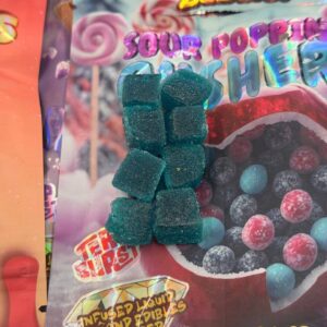 Alternative view of Za Burst QP Box Snowcap 8ths With Gummies