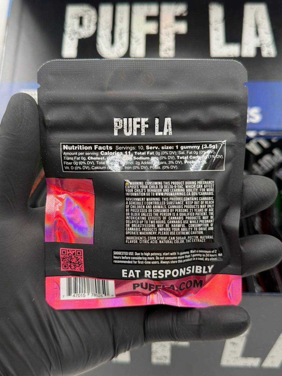 Puff La Edibles 100mg - Image 2