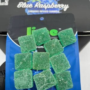 Alternative view of Lime Cannabis Infused Gummies – 100MG THC