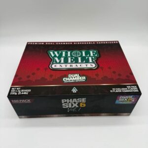 Whole Melt Extracts Phase Six 6 2G Disposable Vol. 1