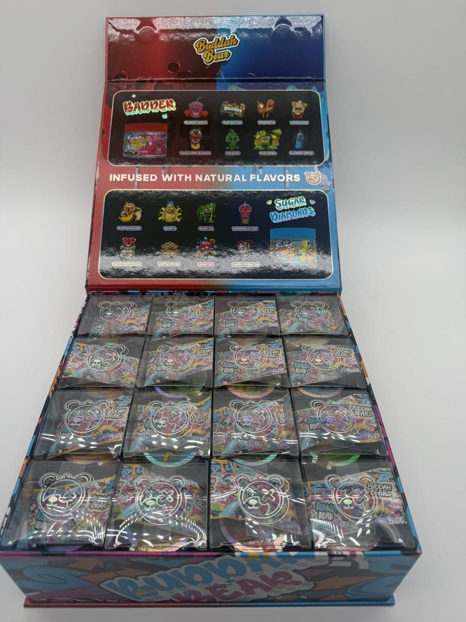 Buddah Bear Badder / Sugar Live Diamonds 28G + Gummies